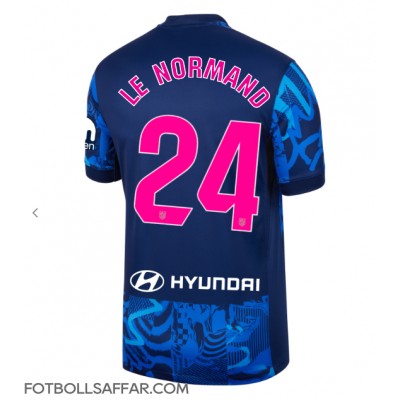 Atletico Madrid Robin Le Normand #24 Tredjeställ 2024-25 Kortärmad Atletico Madrid Robin Le Normand #24 Tredjeställ 2024-25 Kortärmad